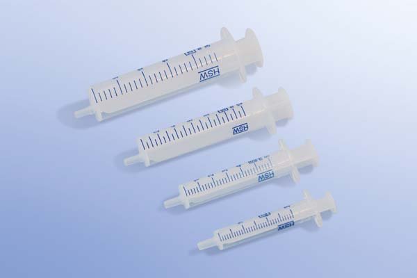 Chirana Einmalspritzen 2 ml 2-teilig Luer zentrisch
