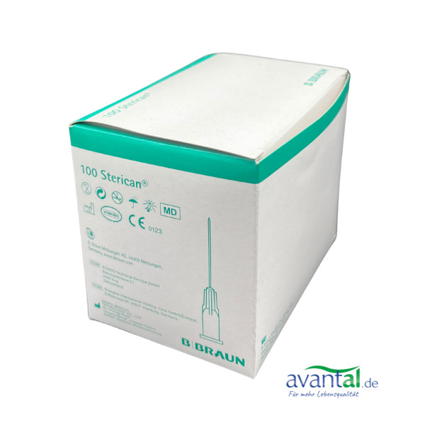 Sterican® Insulinkanüle G26 x 1/2 Zoll 0,45 x 12 mm braun