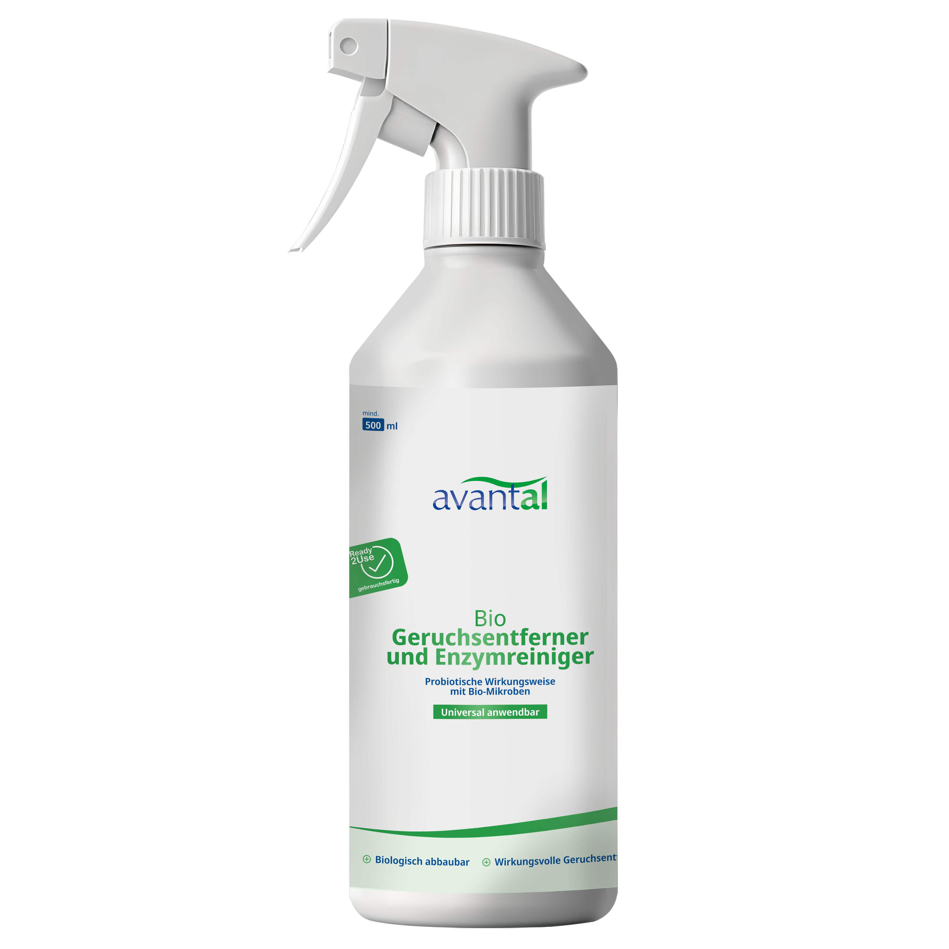 Geruchsentferner und Enzymreiniger 500ml gebrauchsfertige Sprühflasche