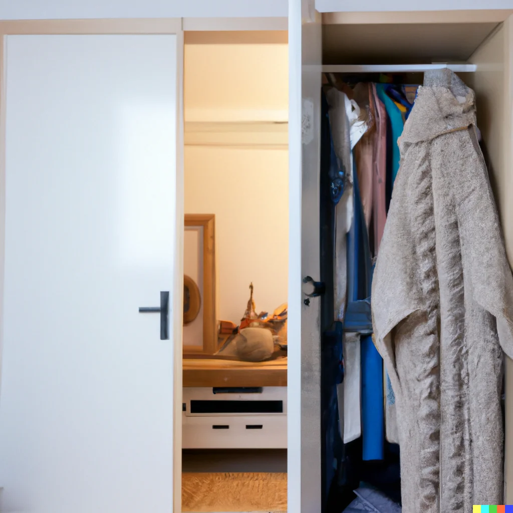 nützlinge – nützlinge, nützlinge gegen thripse, nützlinge gegen blattläuse, nützlinge gegen wollläuse, nützlinge kaufen, nützlinge gegen schildläuse, nützlinge gegen trauermücken, nützlinge gegen ameisen, nützlinge im Garten Nützlinge gegen Kleidermotten ein kleiderschrank mit einer offfen Tür man sieht diverse kleidungsstücke geornet und aufgehangen. der kleidderschank steht in einem schönen Schlafzimmer